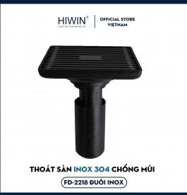 Ga thoát sàn  đen mờ